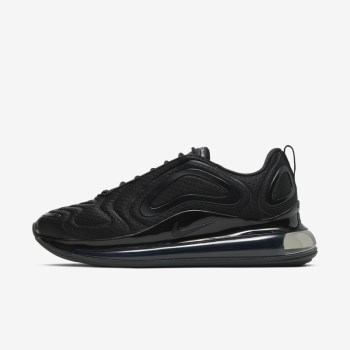 Nike Air Max 720 - Férfi Utcai Cipő - Fekete/Sötét Szürke/Fekete